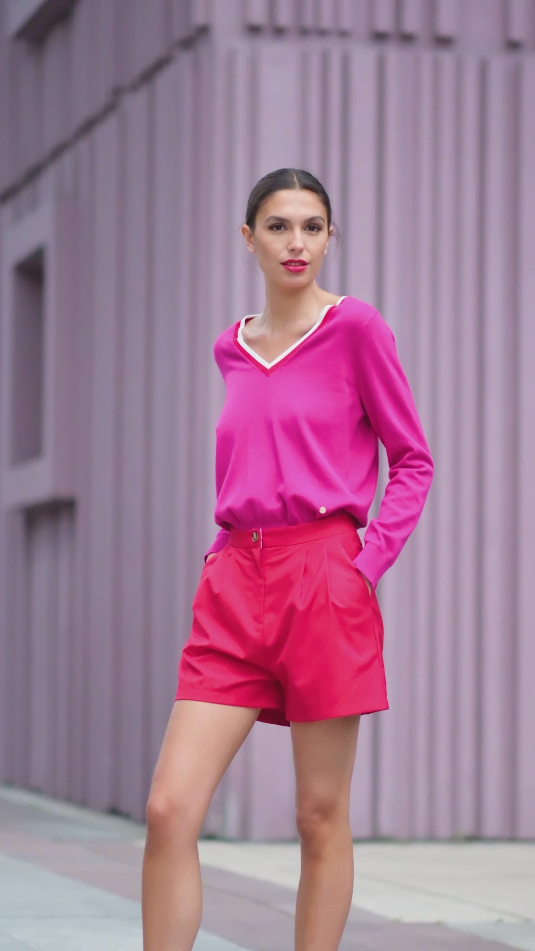 Pull Manon - 45-fuchsia