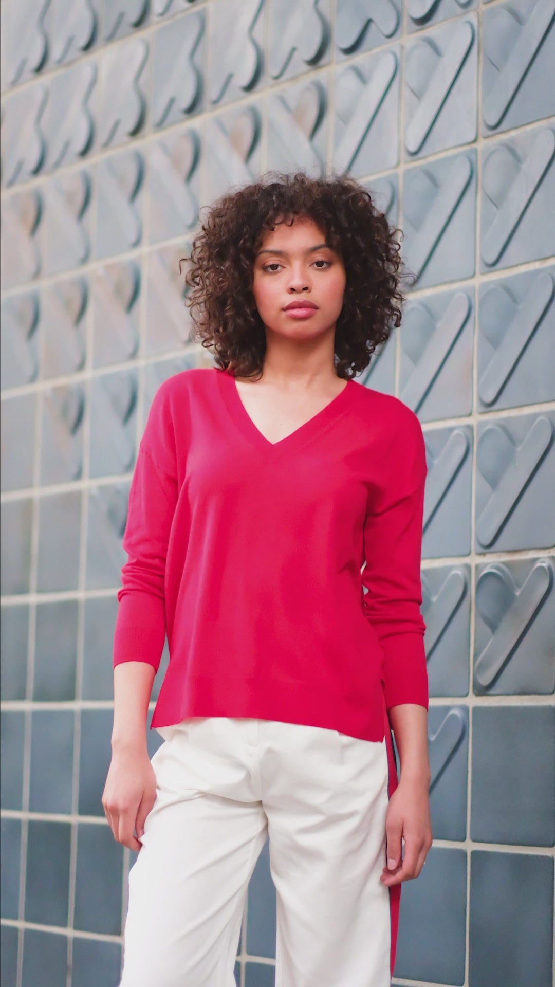 Knit Melya - Red