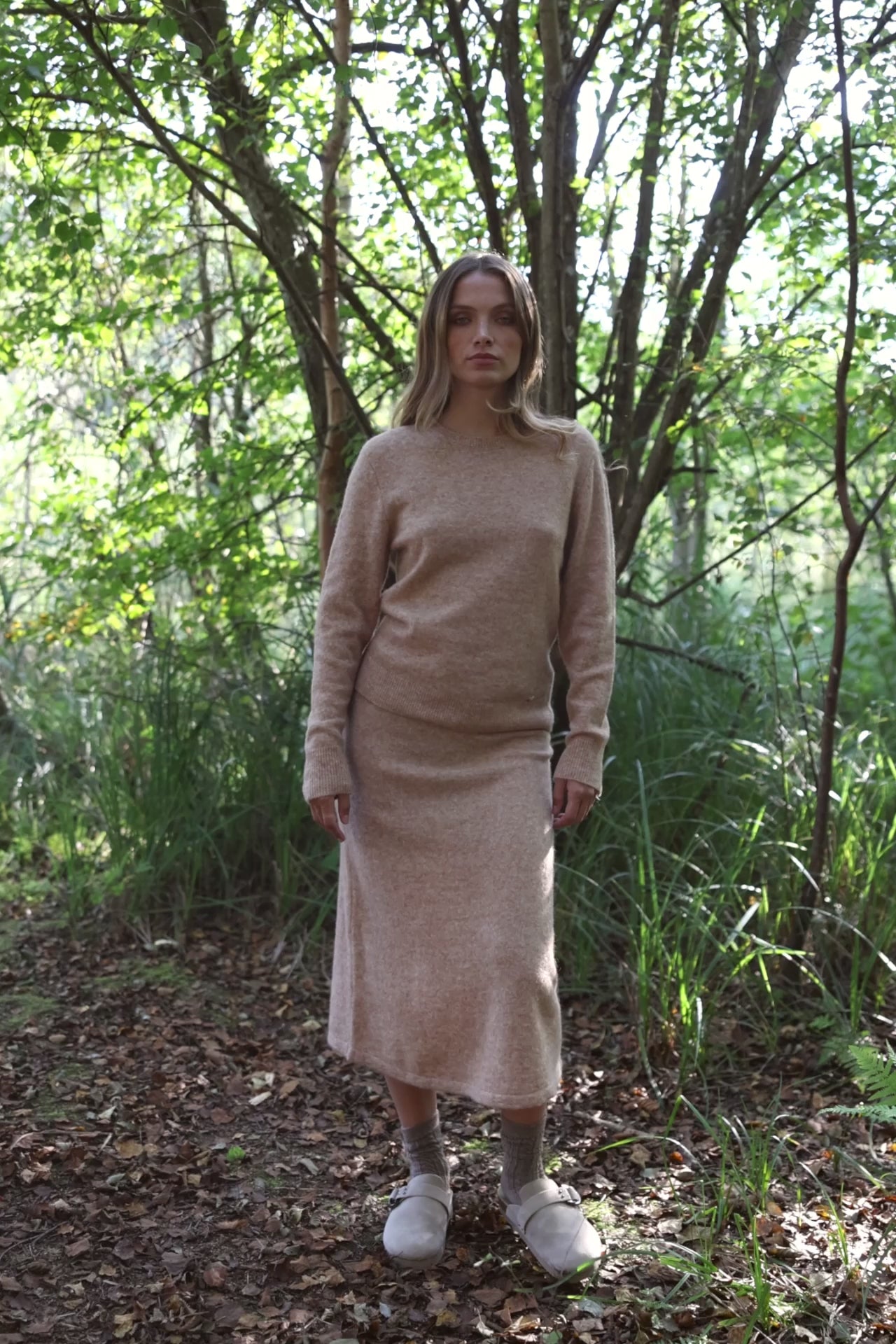 Joody Long Skirt - Camel